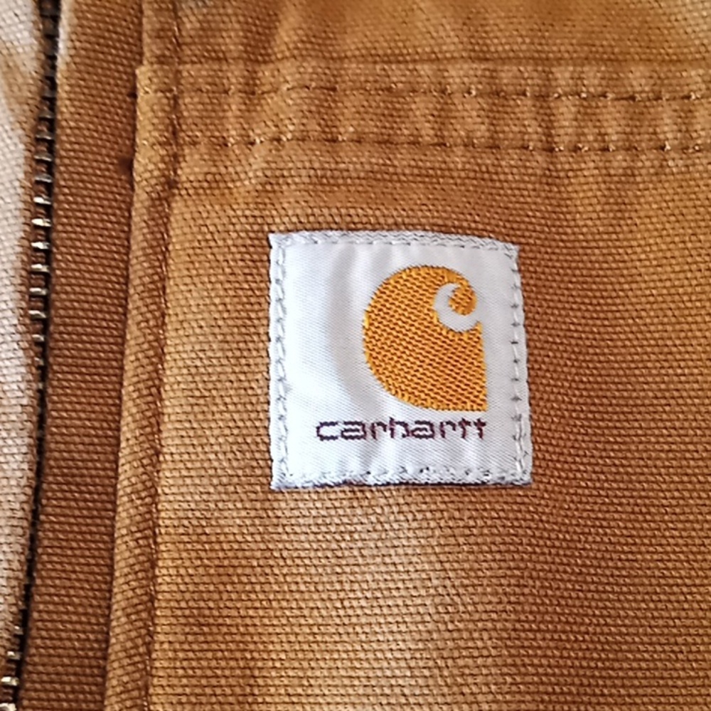 Carhartt Men's Tan Jacket. Rugged Flex. Relaxed Fit. Medium (8-10). NWOT. - Picture 8 of 16